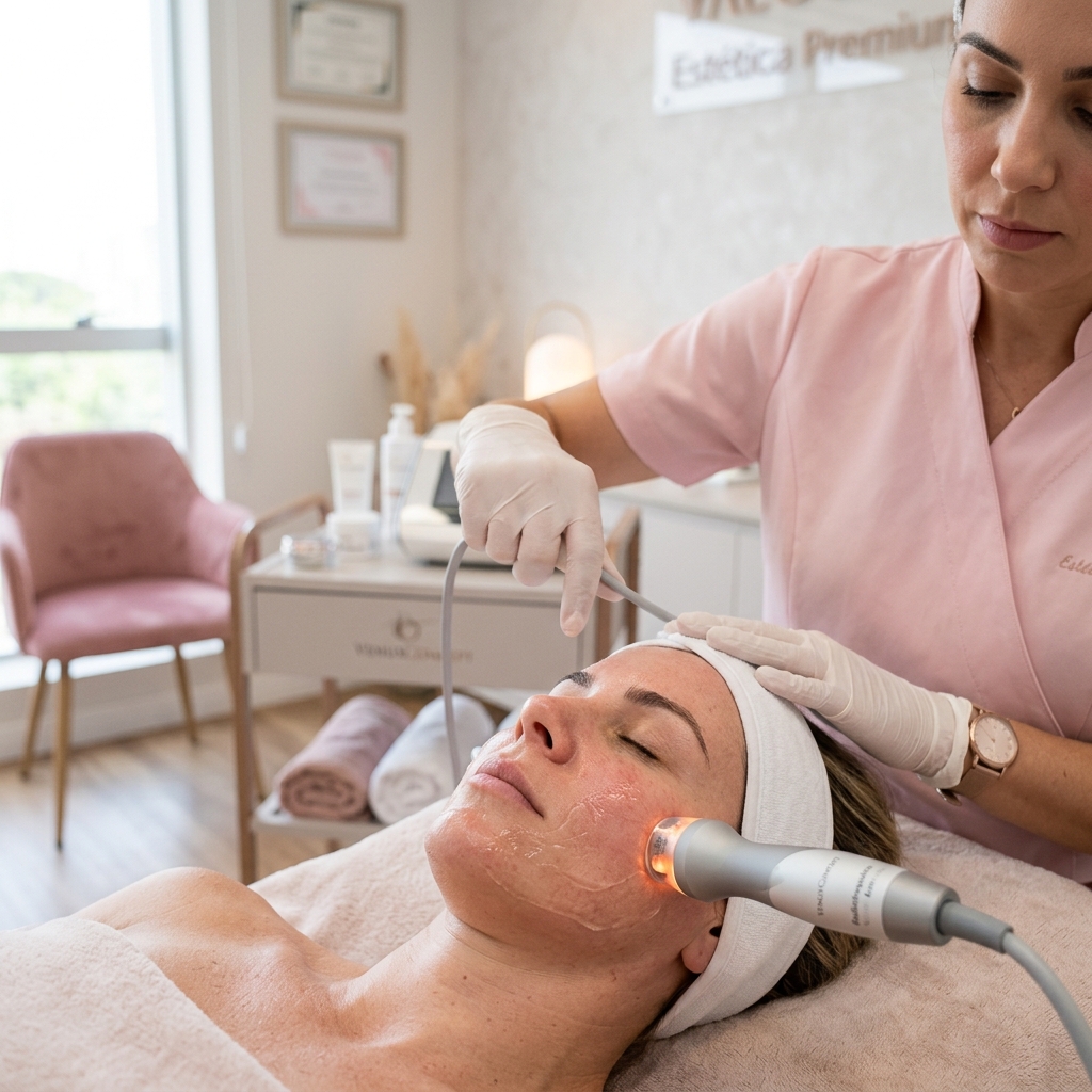 Radiofrequência Facial